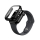 Pasek i akcesoria do zegarków AmazingThing Etui ze szkłem hartowanym Radix Glass Apple Watch 42mm czarn